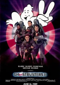 Poster Ghostbusters II 1989