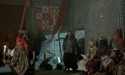 Movie image from Queen Isabella's Palace (courtyard)