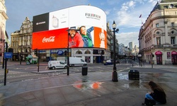 Real image from Piccadilly Circus