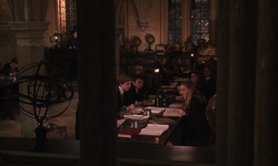 Movie image from Hogwarts (classroom/hallway)