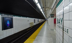 Real image from Bay Station (TTC)