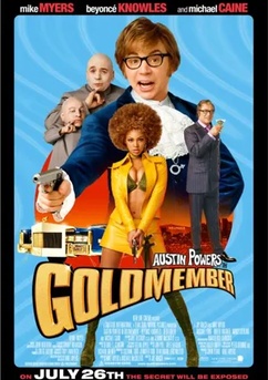 Poster Austin Powers in Goldständer 2002