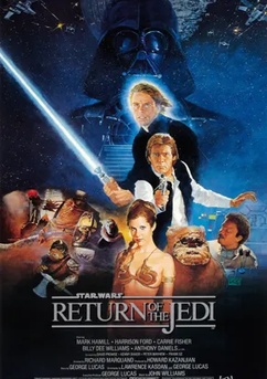 Poster Star Wars, Episódio VI: O Retorno do Jedi 1983