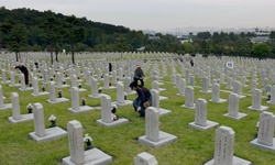 Movie image from Seoul National Cemetery