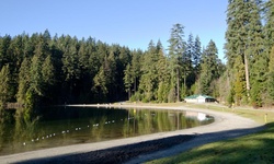 Real image from Sasamat Lake  (Belcarra Regional Park)