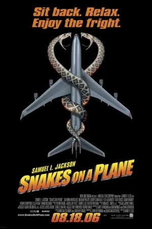  Poster Serpientes en el avión 2006