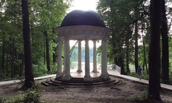 Real image from The rotunda at the Larin estate