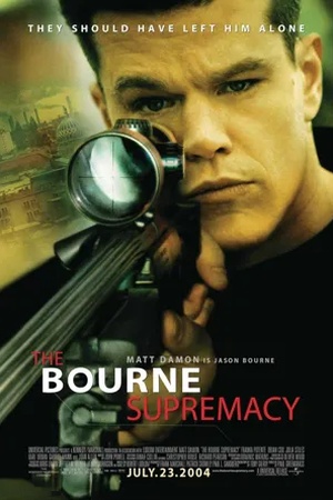Poster The Bourne Supremacy 2004