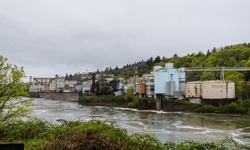 Real image from Willamette Falls Dam