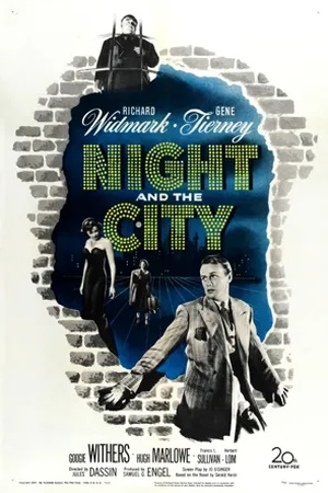 Poster Ночь в большом городе 1950
