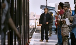 Movie image from Canary Wharf Train Station