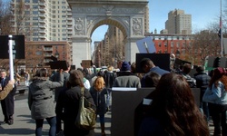 Movie image from Washington Square Park