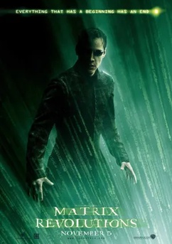 Poster The Matrix Revolutions 2003