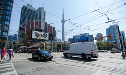 Real image from King Street West y Spadina Avenue