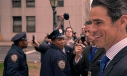 Movie image from Thomas Paine Park / Foley Square