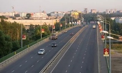 Real image from Verkehrsstau auf der Brücke