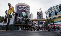 Real image from Fremont Street Experience (between 4th & Las Vegas)