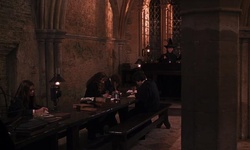 Movie image from Hogwarts (classroom/hallway)