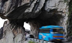 Real image from Rock Tunnel, Gateway of Kinnaur