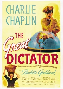 Poster Le dictateur 1940