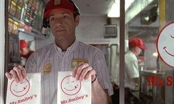 Movie image from Mr. Smiley’s drive-thru