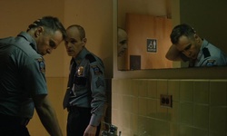 Movie image from Ebbing Police Department (bathroom)