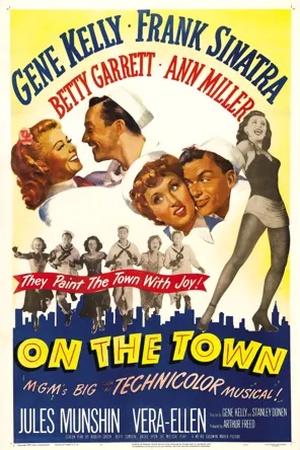 Poster Увольнение в город 1949