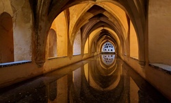 Real image from Baths of Doña María de Padilla (Real Alcázar of Seville)