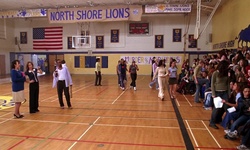 Movie image from North Shore High School (gym)