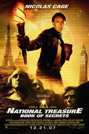 Poster Сокровище нации: Книга Тайн 2007