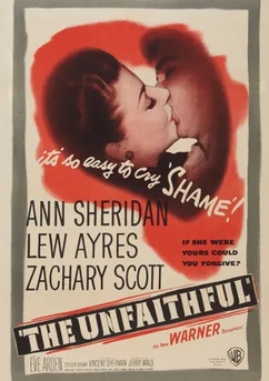 Poster La infiel 1947