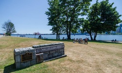 Real image from Hallelujah Point  (Stanley Park)