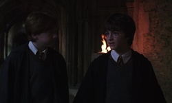 Movie image from Hogwarts (classroom/hallway)