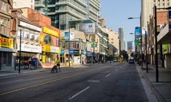 Real image from Yonge Street (between Gerrard & Elm)