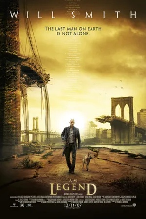 Poster I Am Legend 2007