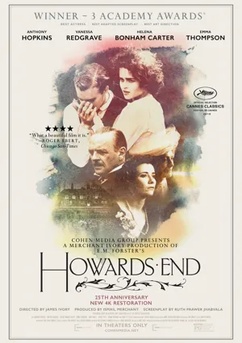 Poster Retour à Howards End 1992