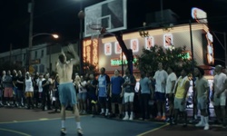 Movie image from Basketball court - Geno's Steaks