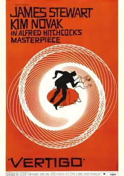Poster Головокружение 1958