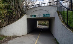 Real image from Bicycle Underpass  (Stanley Park)