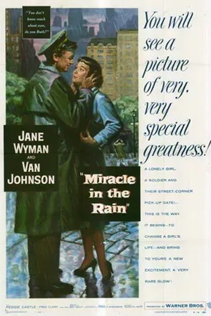 Poster Miracle in the Rain 1956