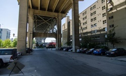 Real image from Under Granville Street Bridge