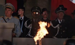 Movie image from Nazi rendezvous point