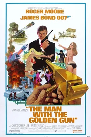 Poster L'homme au pistolet d'or 1974