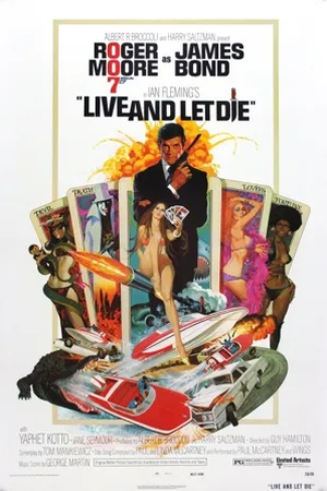  Poster James Bond 007 - Leben und sterben lassen 1973