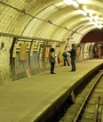 Poster Aldwych Tube Station