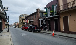 Real image from Burgundy Street (between Conti & St. Louis)