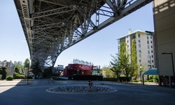 Real image from Under Granville Street Bridge