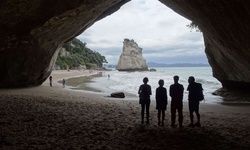 Movie image from Cathedral Cove