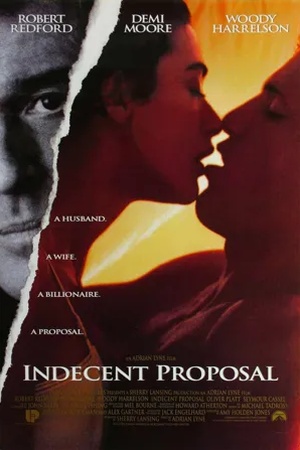  Poster Una proposición indecente 1993