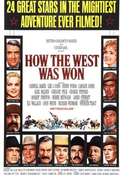 Poster A Conquista do Oeste 1962